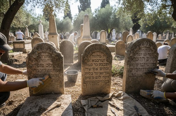 Zikhron Cemetery Restoration